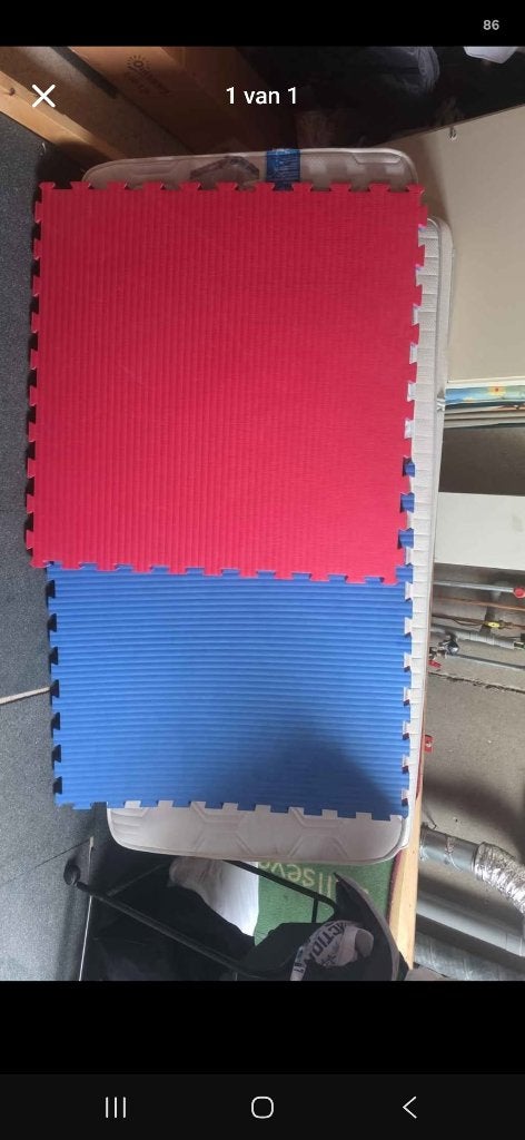 Sport mat, Ophalen of Verzenden, Gebruikt, Yogamat
