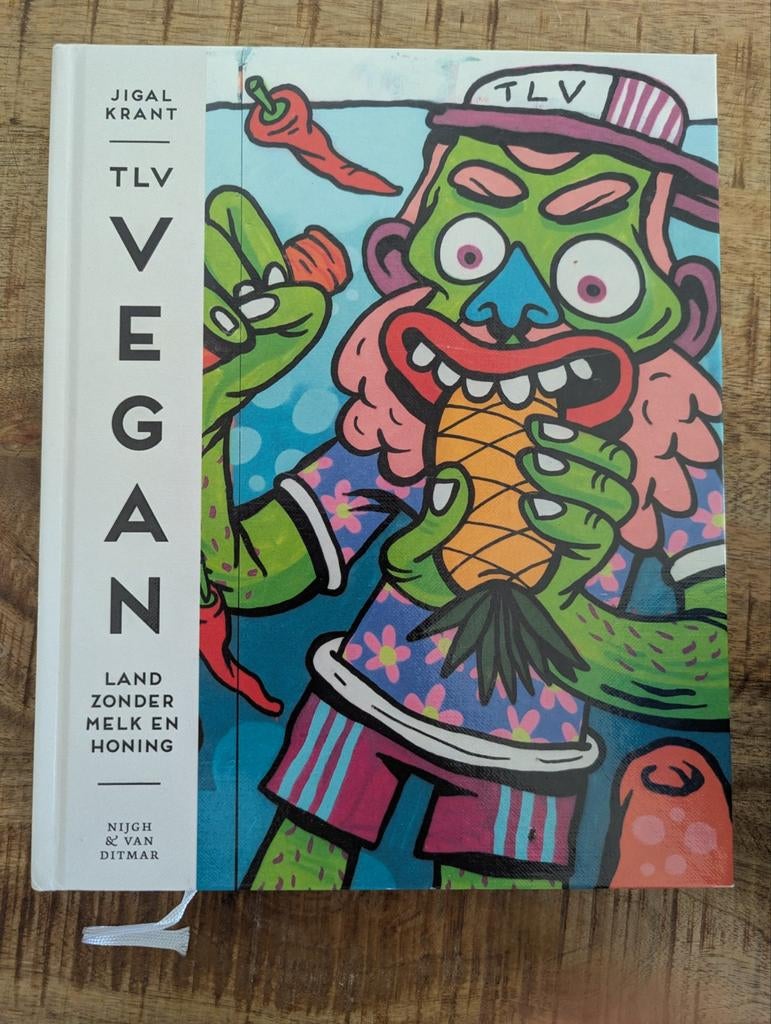 TLV Vegan: Land zonder melk en honing - Jigal Krant, Boeken, Hoofdgerechten, Midden-Oosten en Marokko, Vegetarisch, Ophalen of Verzenden