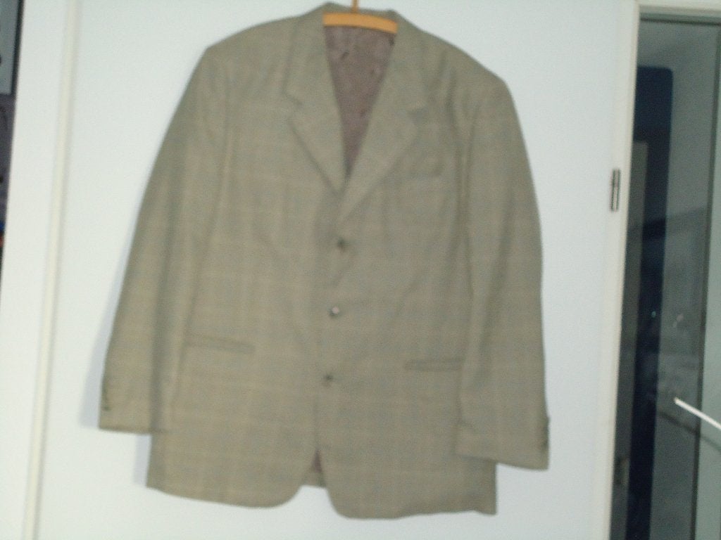 blazer mt 56 beige met ruiten, Ophalen of Verzenden, Zo goed als nieuw, Maat 56/58 (XL), Beige
