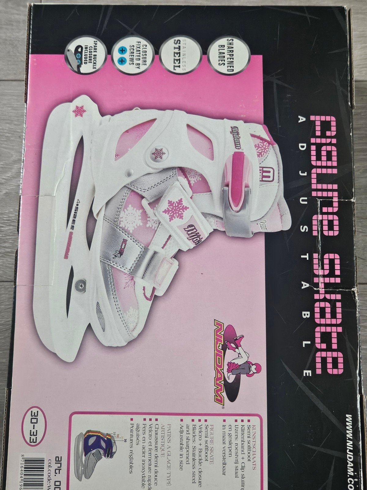meisjes schaatsen, Ophalen, Zo goed als nieuw, IJshockeyschaatsen, Nijdam