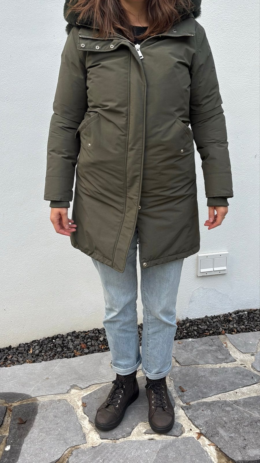 Airforce jas (groen) zo goed als nieuw, maat S, Ophalen of Verzenden, Zo goed als nieuw, Maat 36 (S), Groen