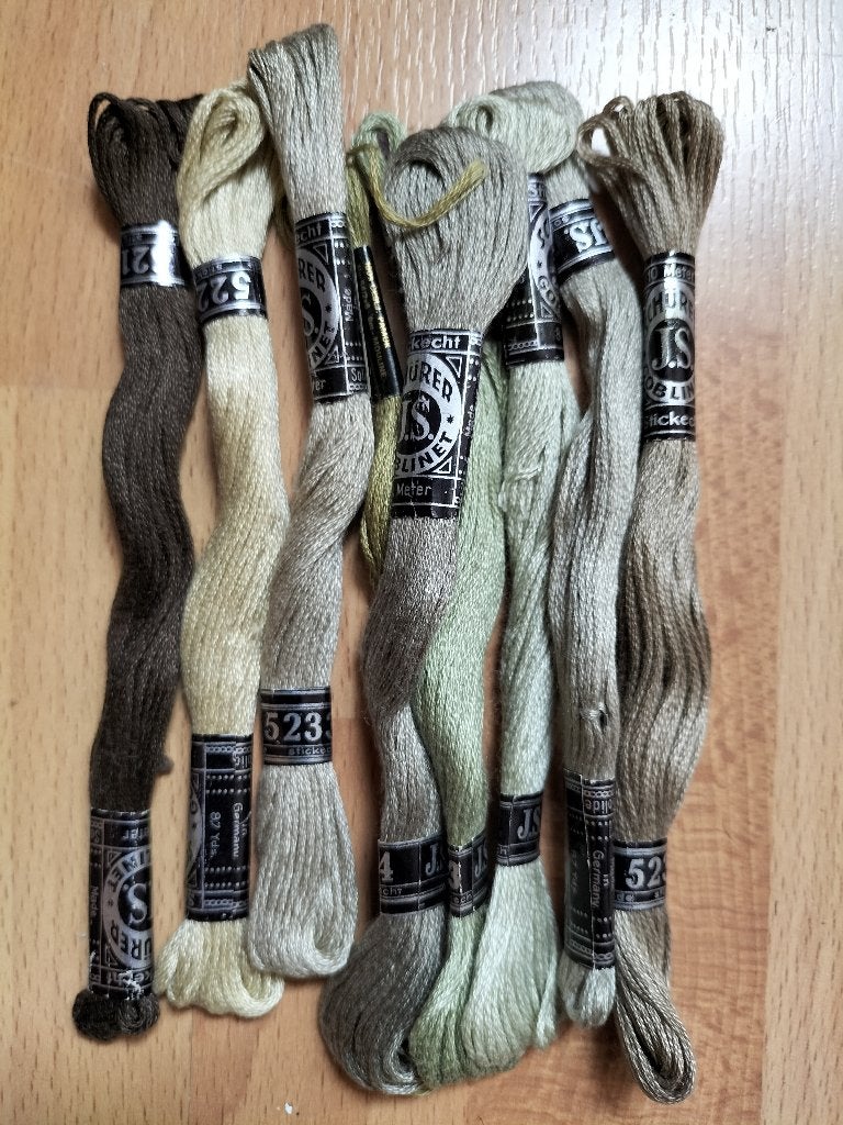 borduurzijde divers, Ophalen of Verzenden, Nieuw, Handborduren, Borduurgaren of Zijde