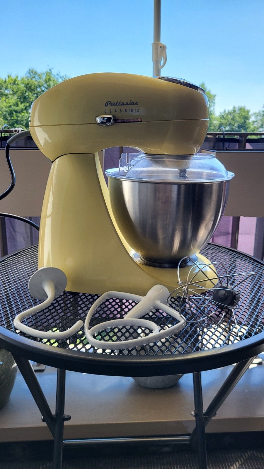Kenwood Patissier MX270 Keukenmachine - Zo goed als nieuw, Ophalen, 4 liter of meer, 3 snelheden of meer, Zo goed als nieuw
