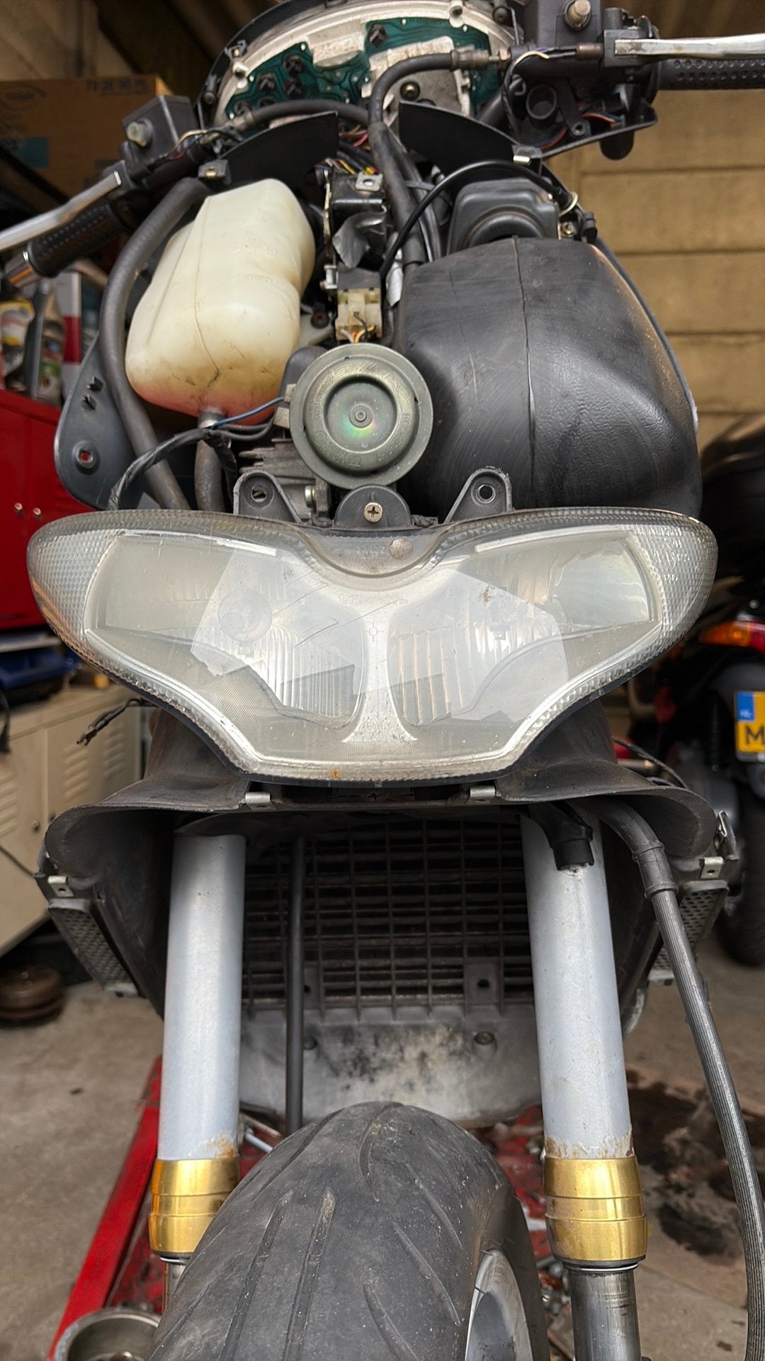 Gilera runner 125cc 180cc koplamp, Motoren, Ophalen of Verzenden