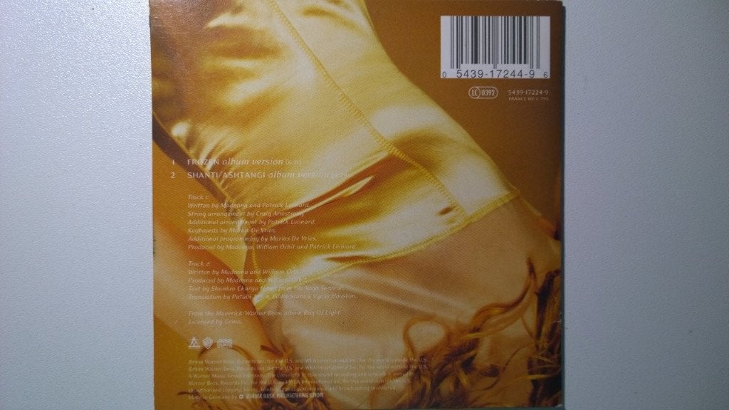 Madonna - Frozen, 1 single, Ophalen of Verzenden, Zo goed als nieuw, Pop