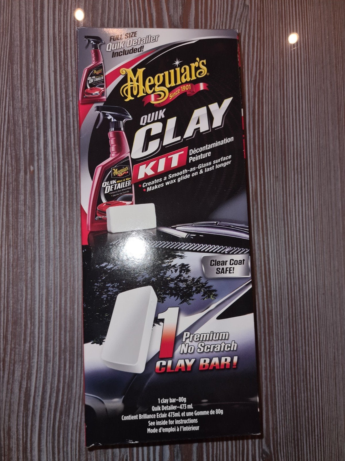 Mequiars Quick clay kit klei set auto, Auto diversen, Ophalen of Verzenden, Nieuw