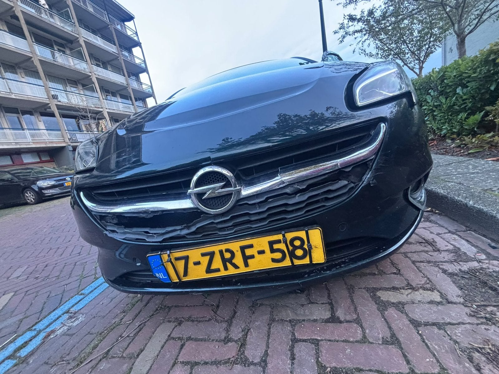 Opel Corsa 1.0T 66KW/90PK 5D 2015 Groen, Auto's, Voorwielaandrijving, Origineel Nederlands, 1200 kg, Handgeschakeld