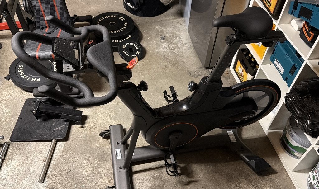 Basic-Fit Matrix Indoor Cycle Zwift / MyWhoosh / Rouvy, Ophalen, Gebruikt, Kunststof, Hometrainer
