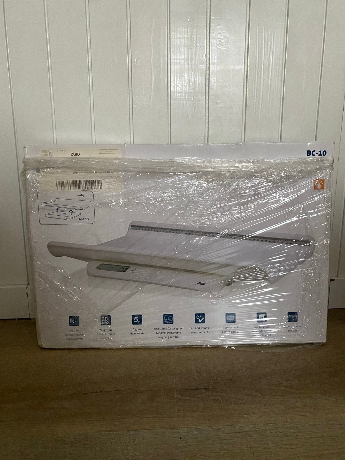 Alecto Babyweegschaal, Witgoed en Apparatuur, Ophalen, 1 tot 500 gram, Overige typen, 10 tot 50 kg
