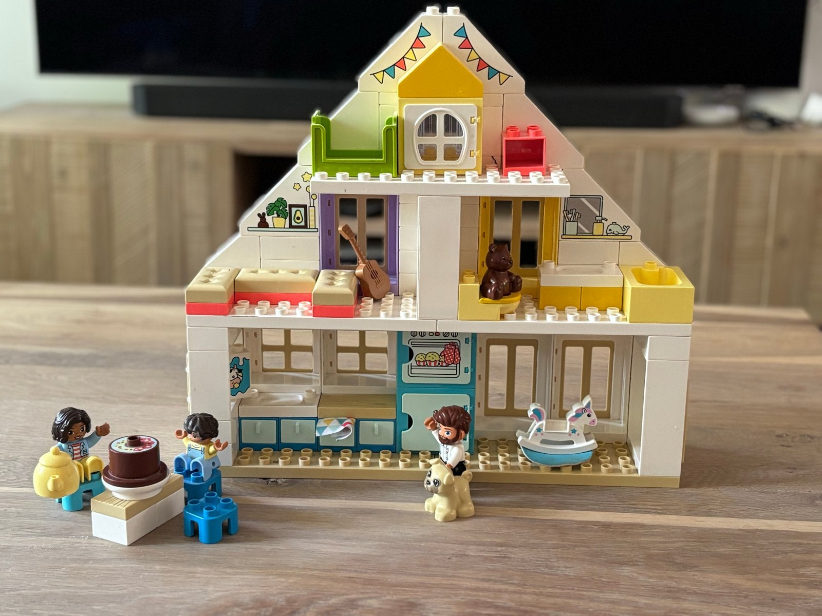 Lego Duplo Huis 10929 - Speelhuis met Figuren en Accessoires, Ophalen, Overige thema's, Zo goed als nieuw, Compleet