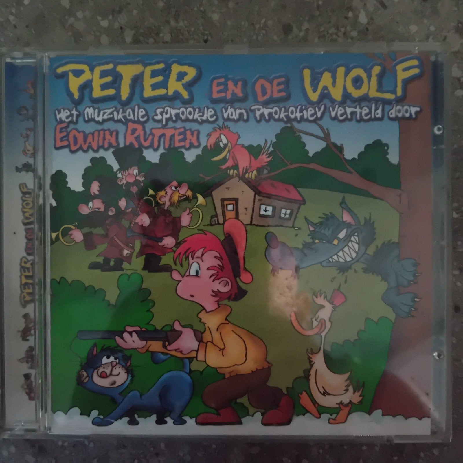 Peter en de Wolf - Het muzikale sprookje van Prokofiev, 3 tot 5 jaar, Ophalen of Verzenden, Zo goed als nieuw, Verhaal of Sprookje
