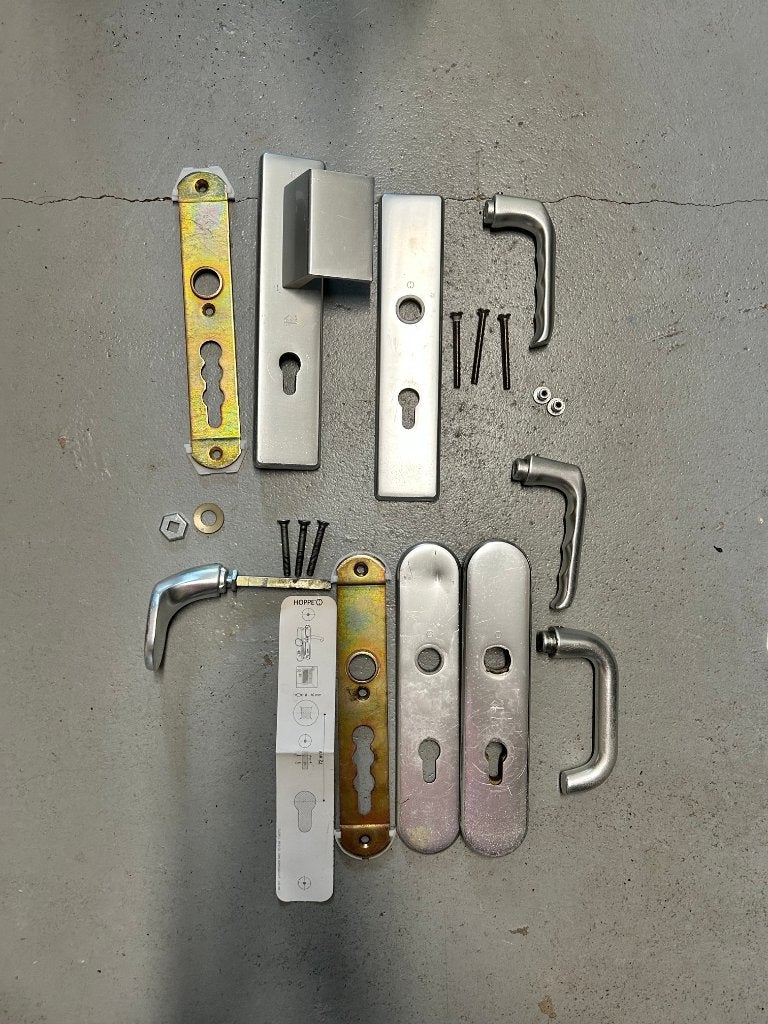 Deurbeslag, Doe-het-zelf en Verbouw, Ophalen, Gebruikt, Overige materialen, Klink of Kruk