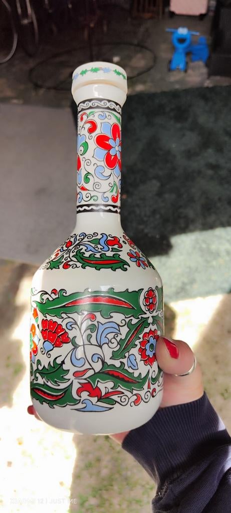 Metaxa Handgemaakte Porseleinen Kruik met Kurk, Antiek en Kunst, Ophalen