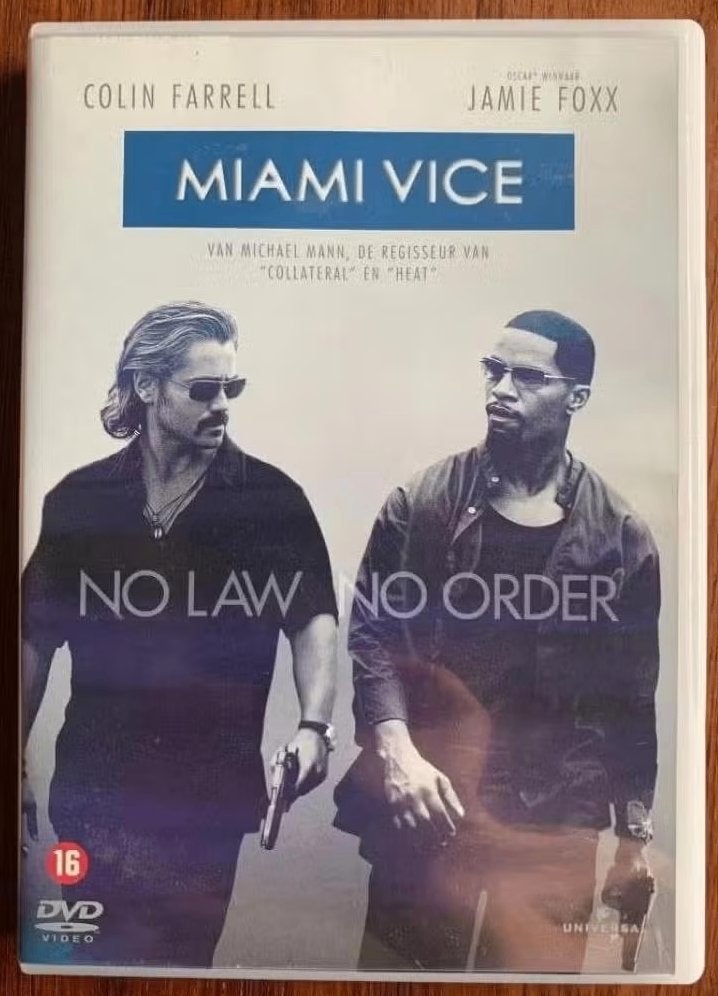 DVD Miami Vice; met Colin Farrell en Jamie Foxx, Vanaf 16 jaar, Ophalen of Verzenden, Zo goed als nieuw