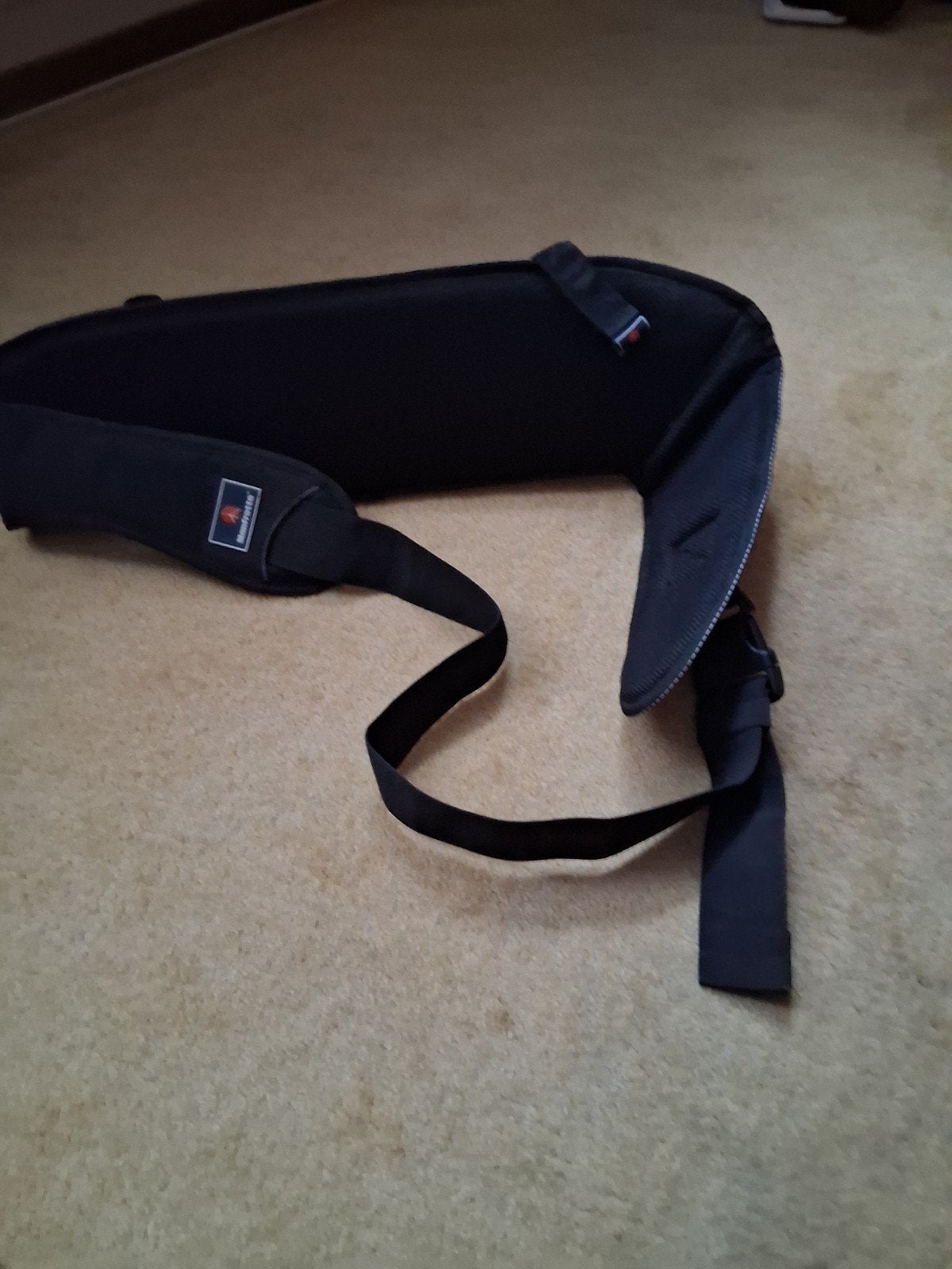 Manfrotto draagriem voor camerastatief, Ophalen of Verzenden, Gebruikt, Overige typen, Manfrotto