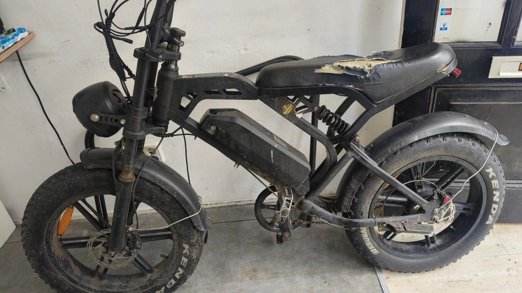 Te koop: Elektrische Fatbike V20 (opknapper / project), Fietsen en Brommers, Elektrische fietsen, Gebruikt, Overige merken, Ophalen of Verzenden