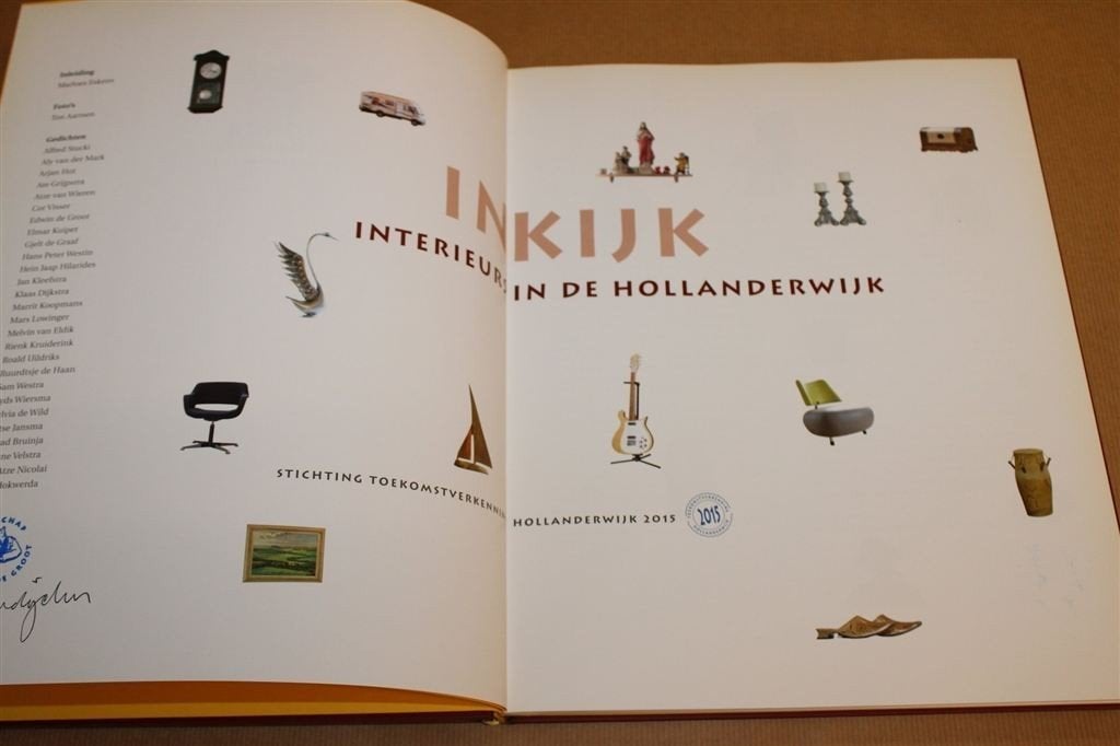Inkijk — Interieurs Hollanderwijk Leeuwarden Opl. 500 ex., Ophalen of Verzenden, Gelezen