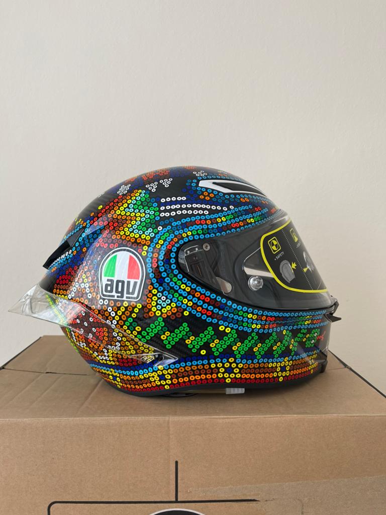 NEW!!! AGV Pista GP R Valentino Rossi Winter Test 2018 Lim, Motoren, Nieuw met kaartje, XL, Ophalen of Verzenden, Integraalhelm