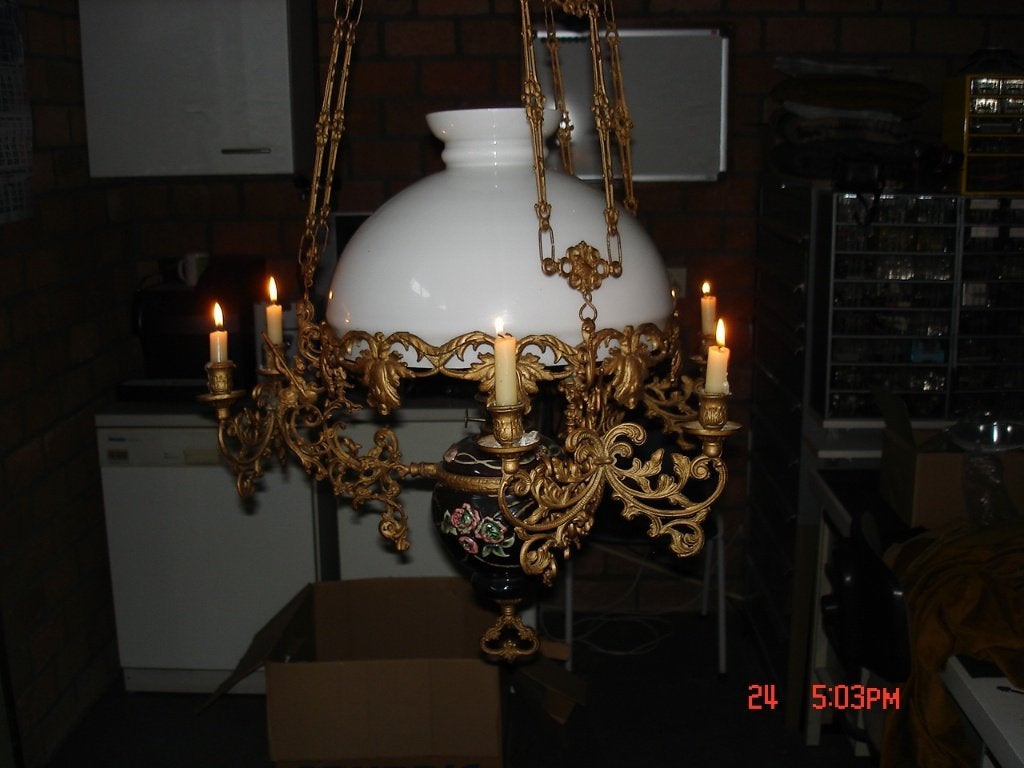 Petroleum lamp, Ophalen of Verzenden