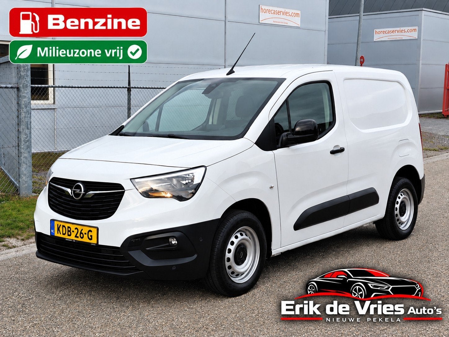 Opel Combo 1.2 Turbo 110pk L1H1 benzine, Auto's, Voorwielaandrijving, Dealer onderhouden, Gebruikt, Zwart