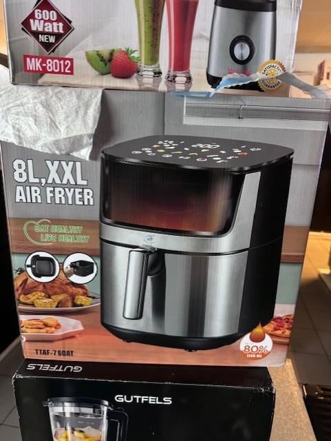 Airfryer in aanbieding, Ophalen of Verzenden, Nieuw, Airfryer, 1500 gram of meer