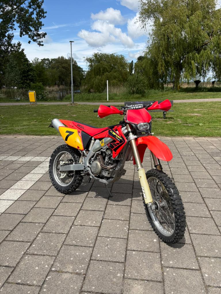 Honda crf450r 2002 enduro, Motoren, Motoren | Honda, Enduro, Handgeschakeld, 1 cilinder, Gebruikt