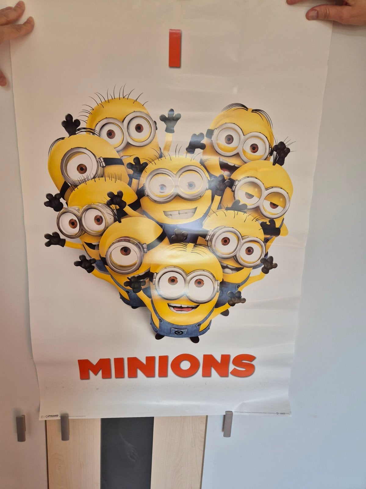 Minions Poster - Despicable Me - Film en TV, Verzamelen, Ophalen, Gebruikt, Film, Poster
