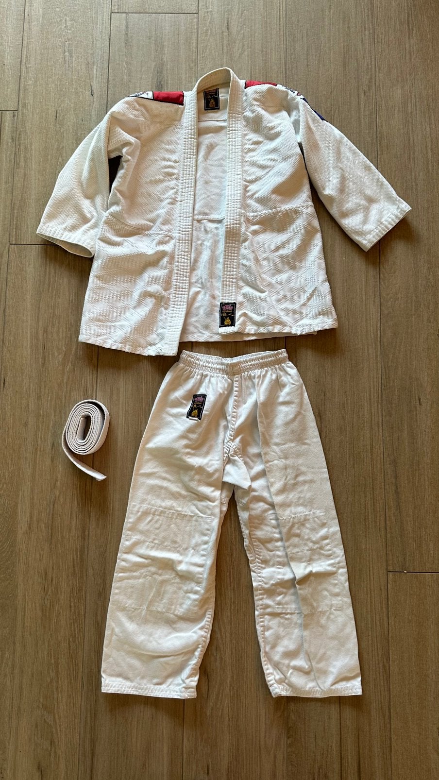 Judopak Ronin maat 140, Ophalen of Verzenden, Zo goed als nieuw, Jongen of Meisje, Sport- of Zwemkleding