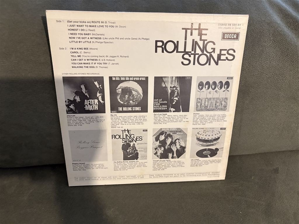 The Rolling Stones - Route 66 - P1595 - Vinyl - LP, Cd's en Dvd's, Vinyl | Rock, Ophalen of Verzenden, Zo goed als nieuw, 12 inch