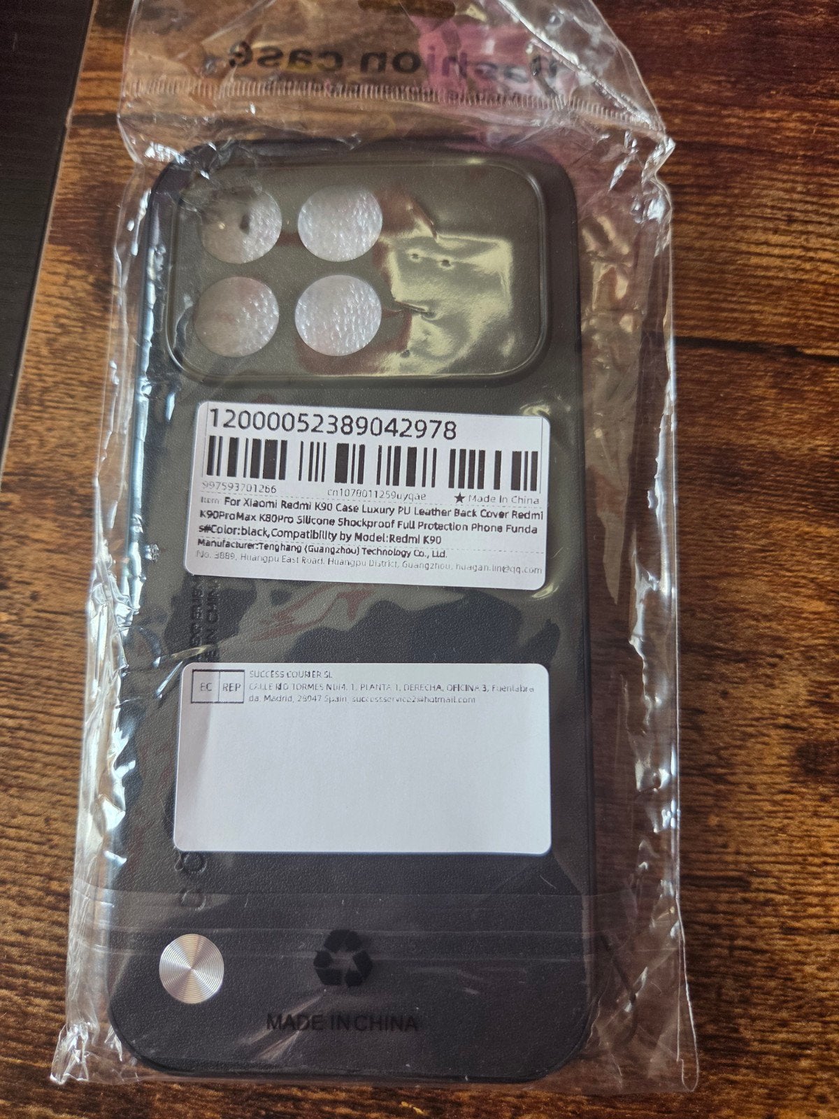 Hoesje voor Xiaomi Redmi K90 - Zwart, Schokbestendig, Rondom bescherming, Zwart, Nieuw, Hoesje of Tasje