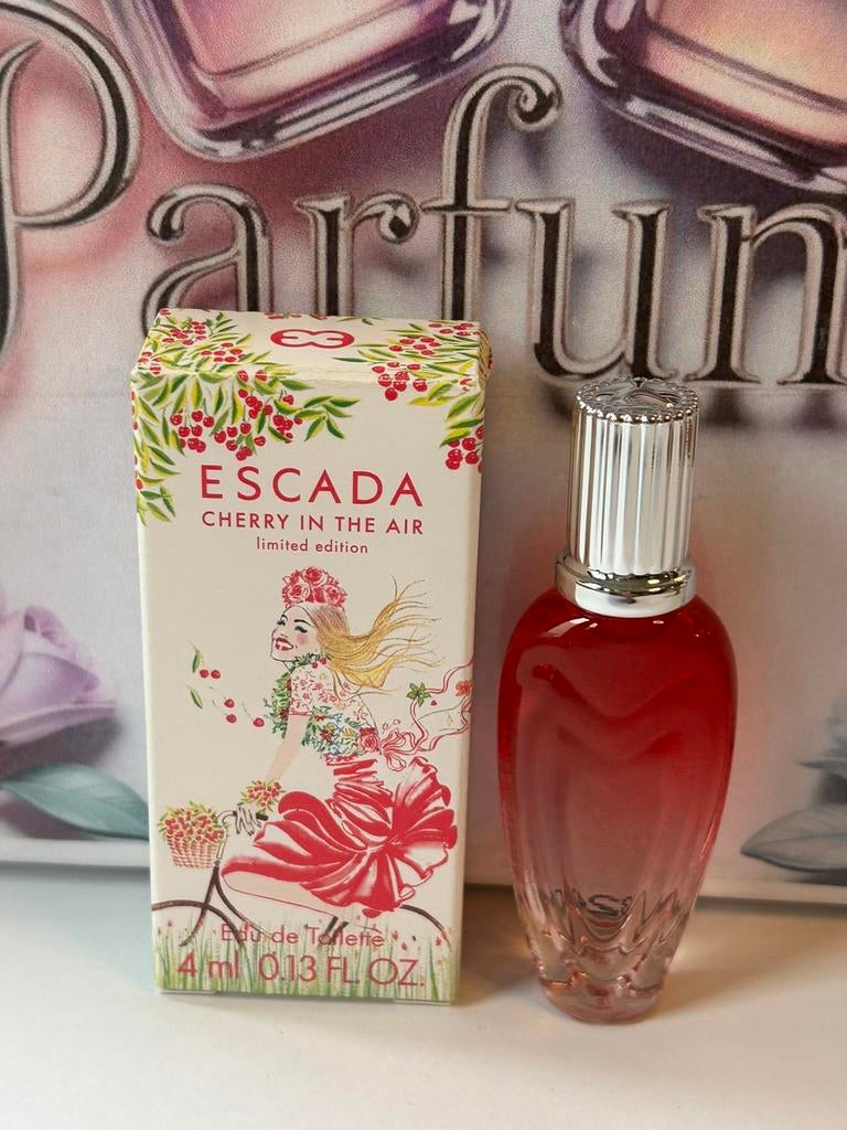 Escada cherry in the air miniature 4ml edt ~ limited edition