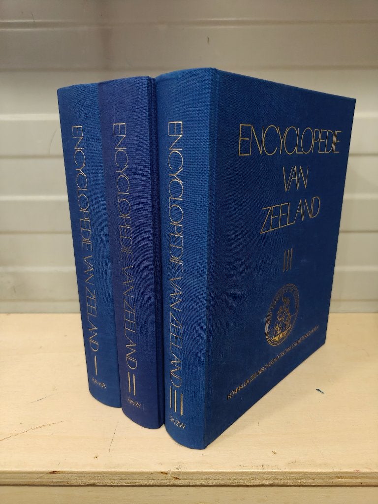 Nr. 996 Encyclopedie van Zeeland, 3 delen., Boeken, Ophalen of Verzenden, Gelezen, M.P. de Bruin e.a.