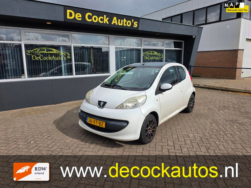 Peugeot 107 1.0-12V XS, Voorwielaandrijving, Gebruikt, 4 stoelen, Origineel Nederlands