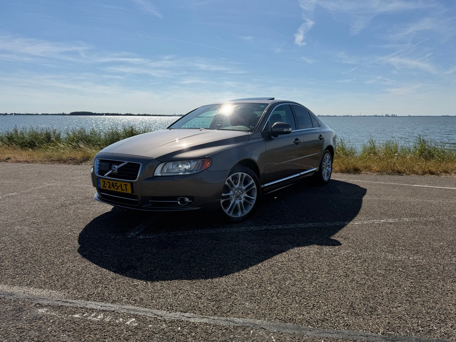 Volvo S80 3.0 T6 AWD Executive 2008 Full Option LPG, Auto's, Automaat, Euro 5, Bruin, Parkeerassistent