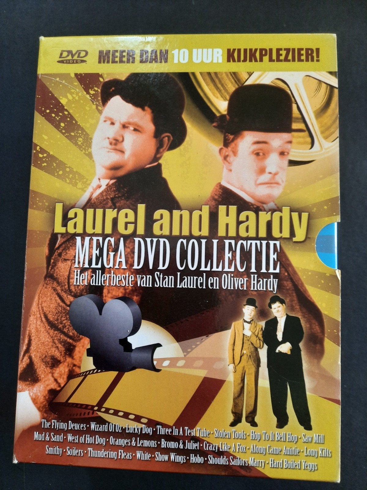 6 dvd box Laurel and Hardy   ( nieuwstaat  ), Engels, Alle leeftijden, Nederlands, Ophalen of Verzenden