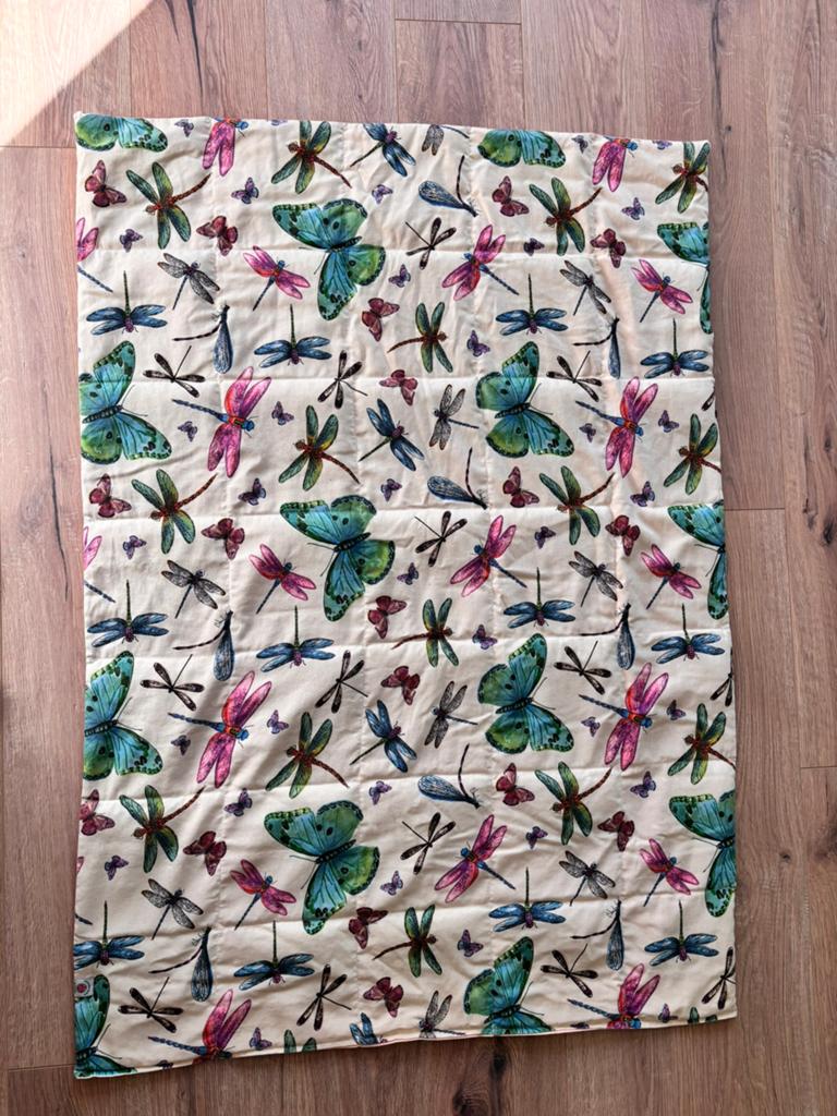 Verzwaringsdeken maat S/kleuter van merk handmade by Daantje, Ophalen, Zo goed als nieuw, 100 cm of meer, Deken