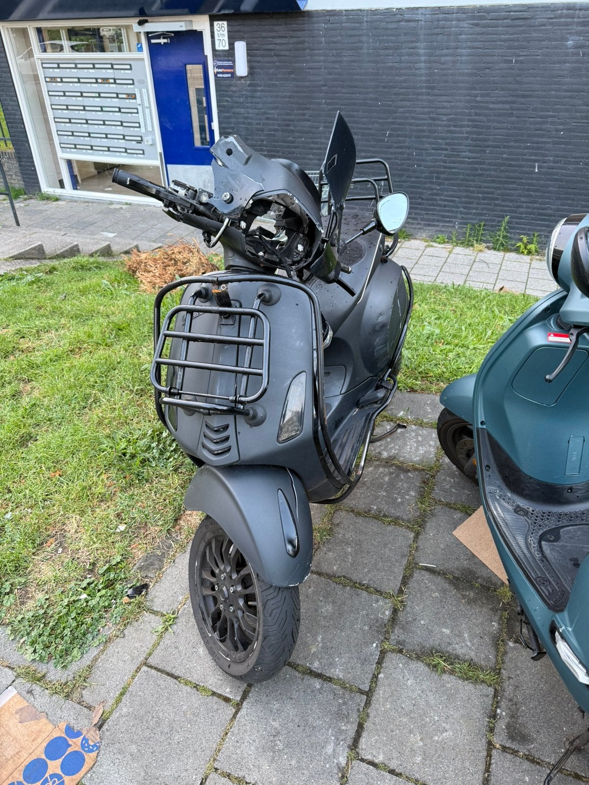 Vespa sprint 2018 80cc full option met mankementen opknapper, Ophalen, Gebruikt, Vespa S, Benzine