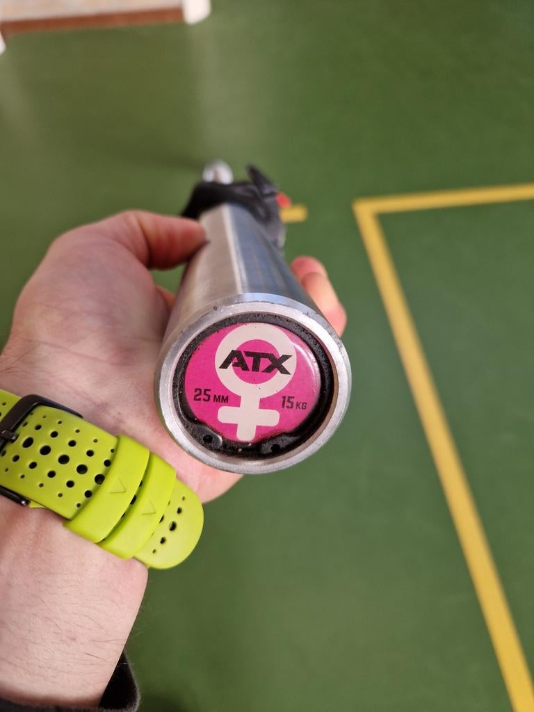 ATX Womens bar - 25mm 15kg 201cm, Ophalen, Nieuw, Benen, Halterstangen
