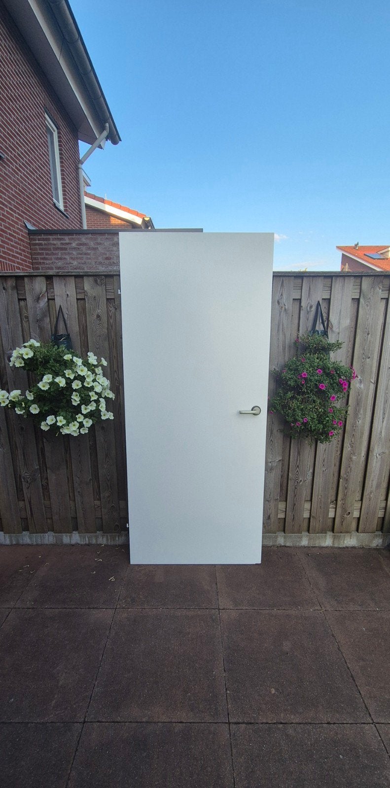 Svedex binnendeur 2115x904x39mm Alpine Wit, Ophalen, Gebruikt, 80 tot 100 cm, Binnendeur