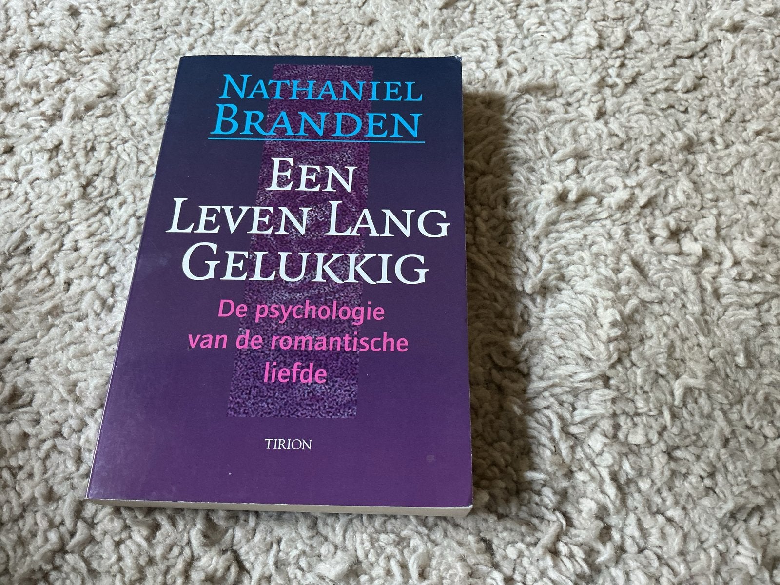 Een Leven Lang Gelukkig - Nathaniel Branden opbr giro 555, Ophalen of Verzenden, Nieuw, Klinische psychologie
