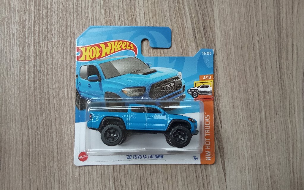 Hot Wheels Toyota Tacoma blauw, Ophalen of Verzenden, Nieuw, Auto