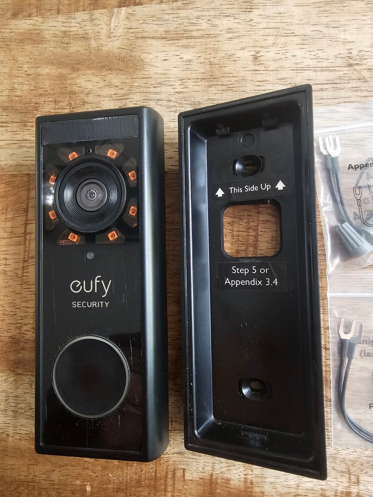 Eufy Security Video Deurbel 2K. Microfoon defect., Ophalen of Verzenden, Ingebouwde camera, Zo goed als nieuw, Draadloos