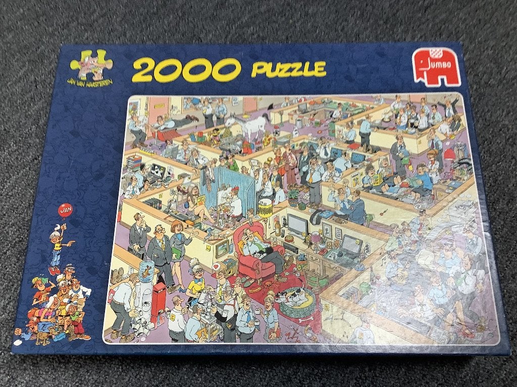 jan van haasteren puzzels 2000 stukjes, Ophalen, Meer dan 1500 stukjes, Zo goed als nieuw