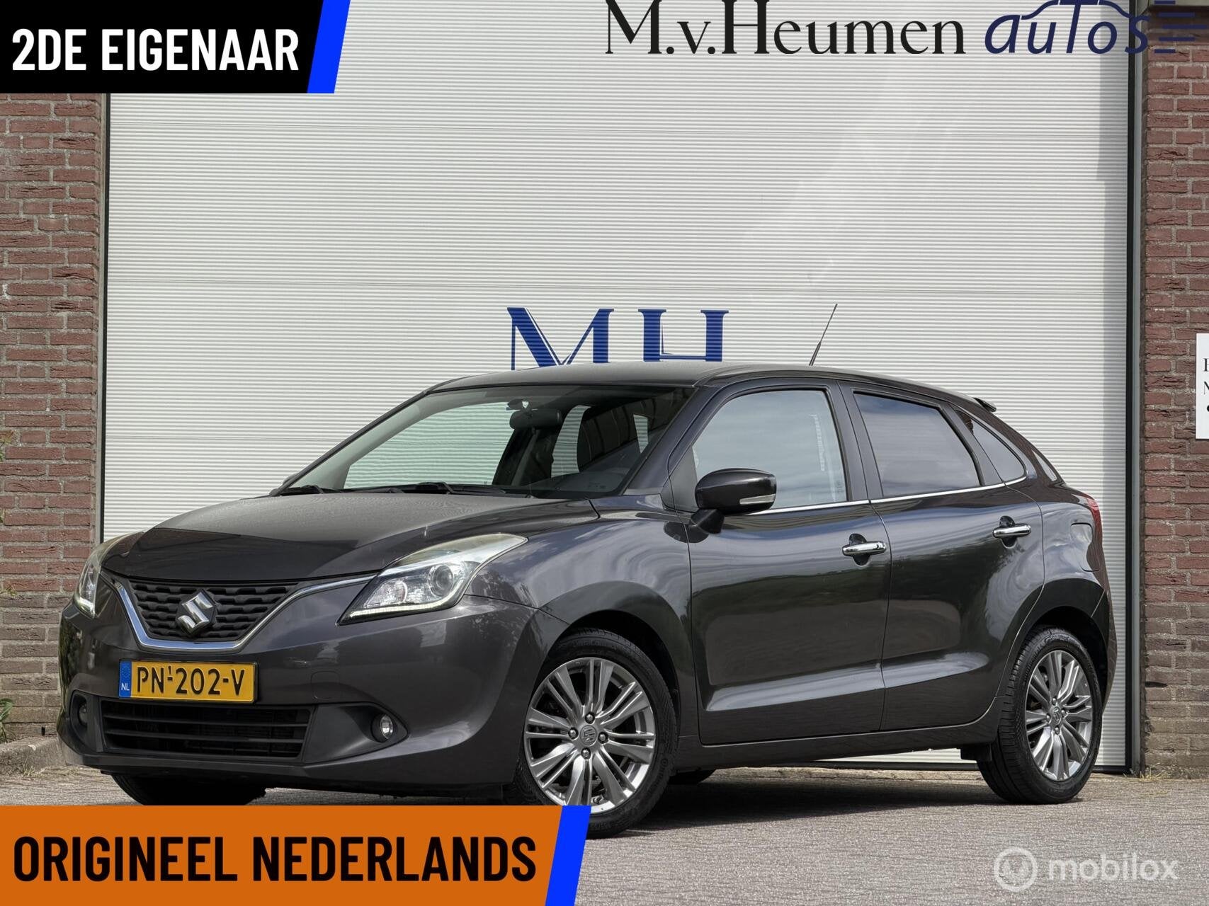 Suzuki Baleno 1.0 Boosterjet High Executive Keyless Adaptive, Auto's, Stof, Gebruikt, Origineel Nederlands, Bedrijf