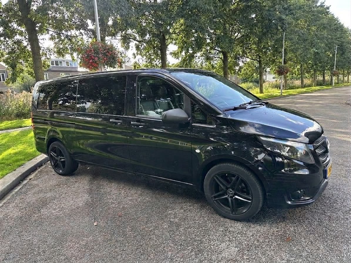 Mercedes-Benz Vito Tourer Extra Lang | 9- Per | Leder | Aut, Automaat, Dealer onderhouden, 4 cilinders, 2500 kg