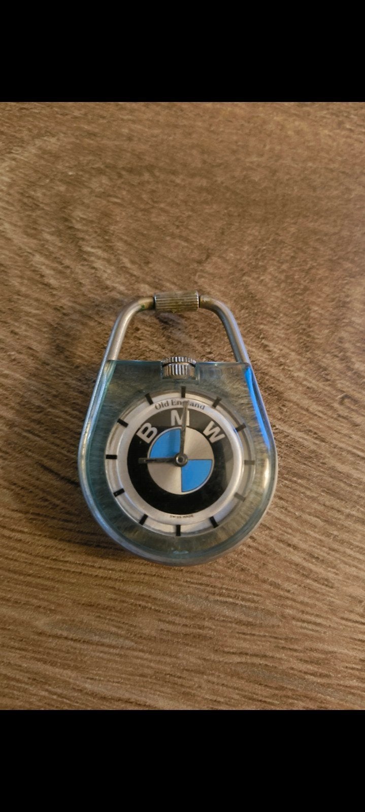 BMW horloge uniek  Old England, Ophalen of Verzenden, Overige merken