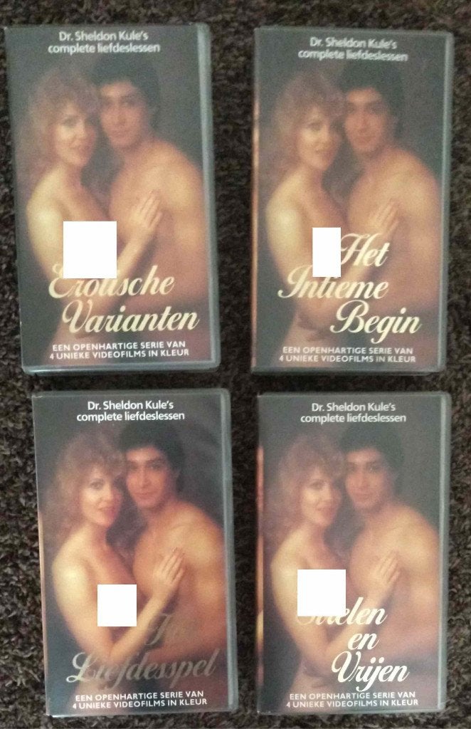 VHS videobanden Liefde en Sexualiteit, Alle leeftijden, Ophalen of Verzenden, Zo goed als nieuw, Overige soorten