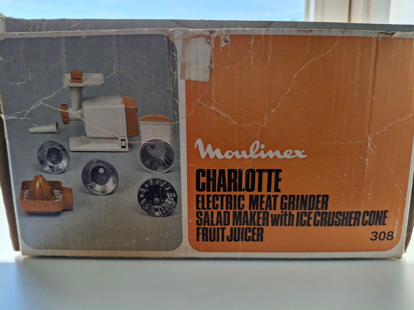 Moulinex Charlotte vintage keukenmachine, Ophalen of Verzenden, Huis en Inrichting