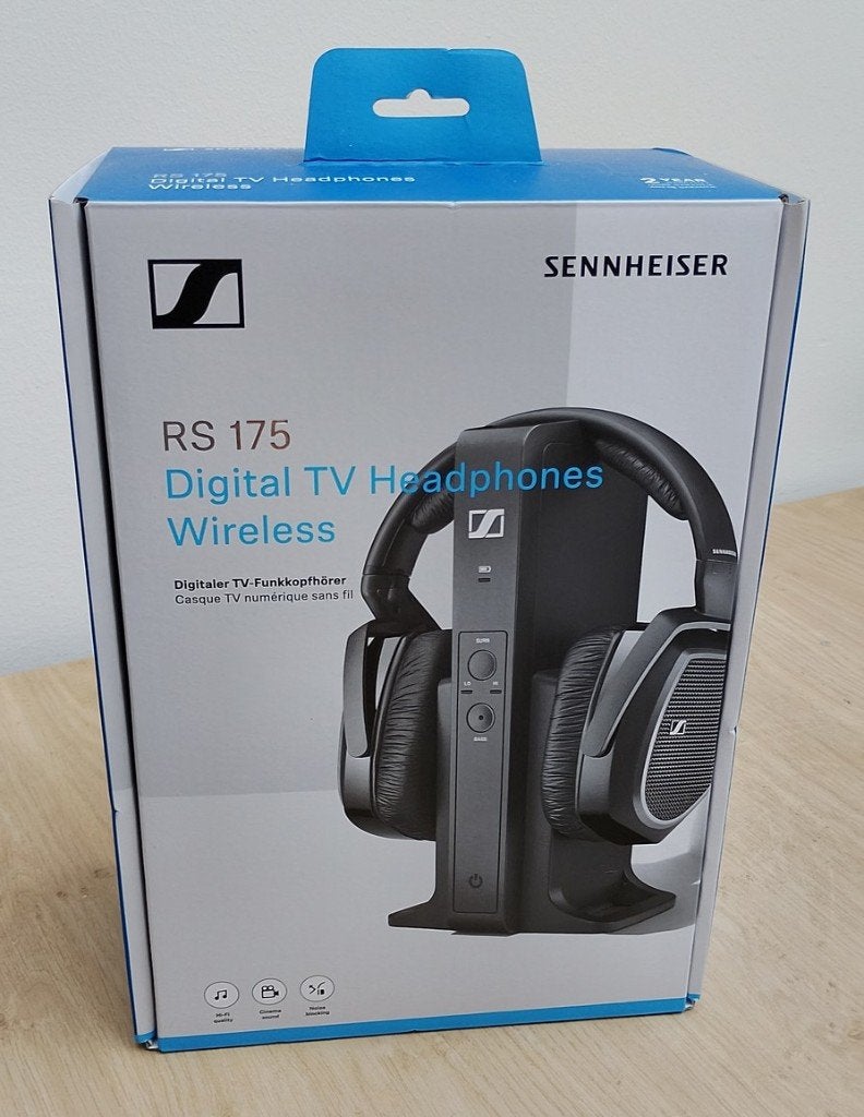 Sennheiser RS175 koptelefoon zwart, Sennheiser, Ophalen of Verzenden, Zo goed als nieuw, Over-ear