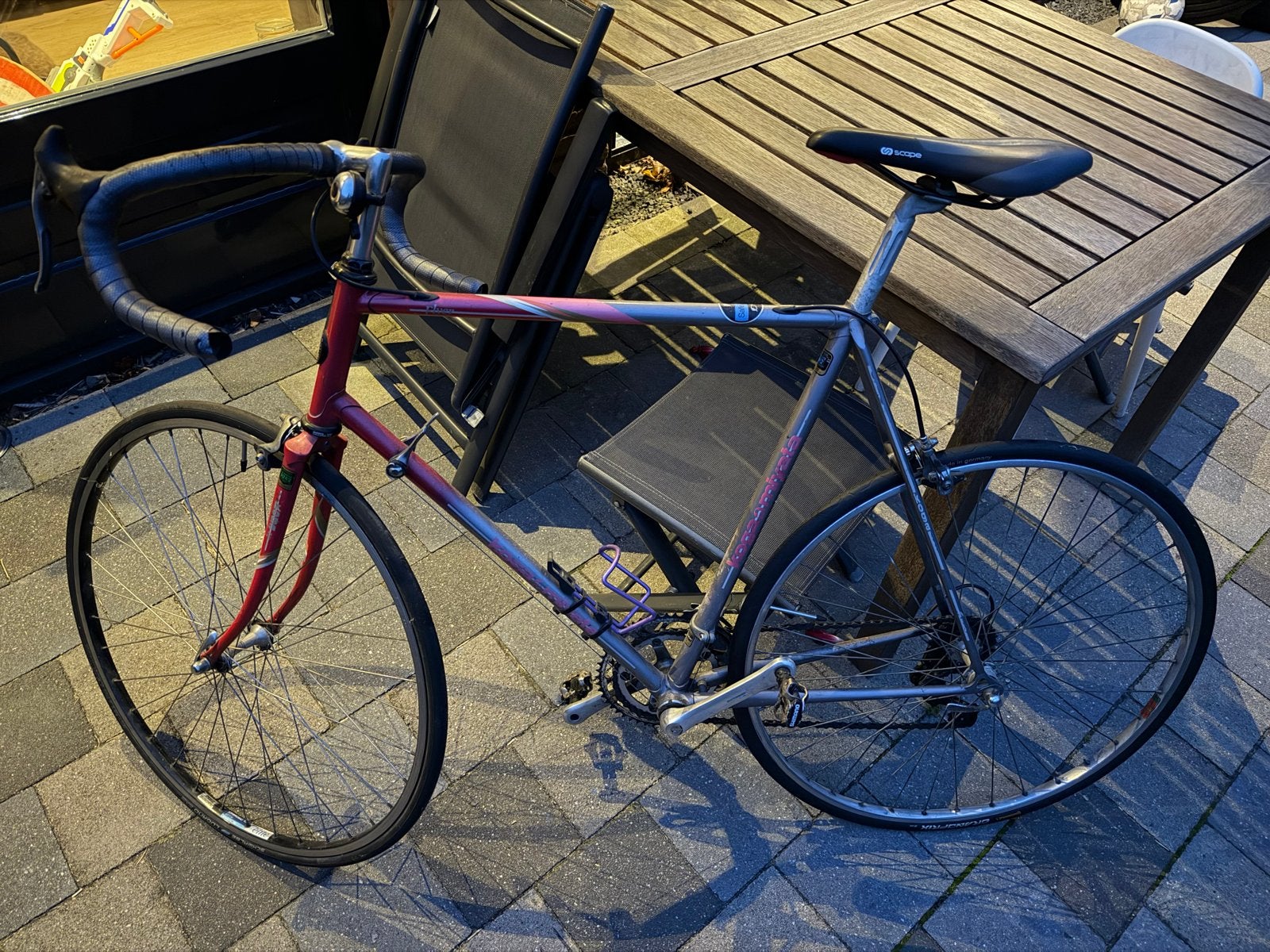 Vintage Flyer racefiets - Goede staat, 28 inch, Gebruikt, Velgrem, Meer dan 20 versnellingen